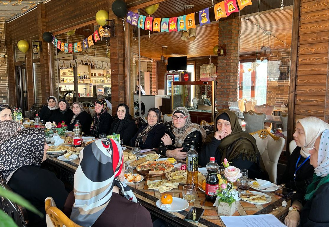 Мероприятие ко Дню 8 марта в с.Ленинаул